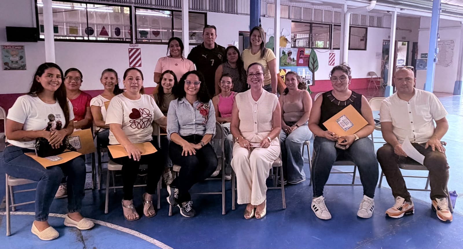 Equipo participante del taller institucional